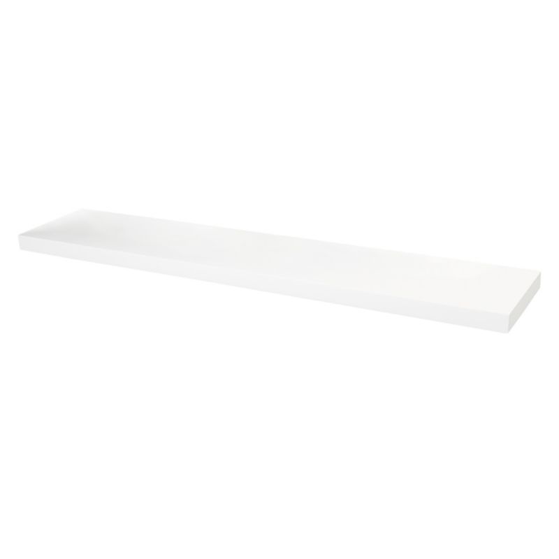 Półka dekoracyjna Form Cusko 38 x 235 x 1180 mm biała