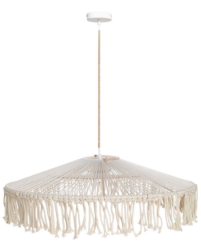 Lampa wisząca Akobo Beżowy 1 szt.