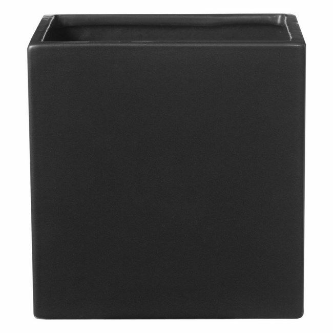 Osłonka doniczki SK Soendgen Keramik Latina 21 x 21 cm antracyt