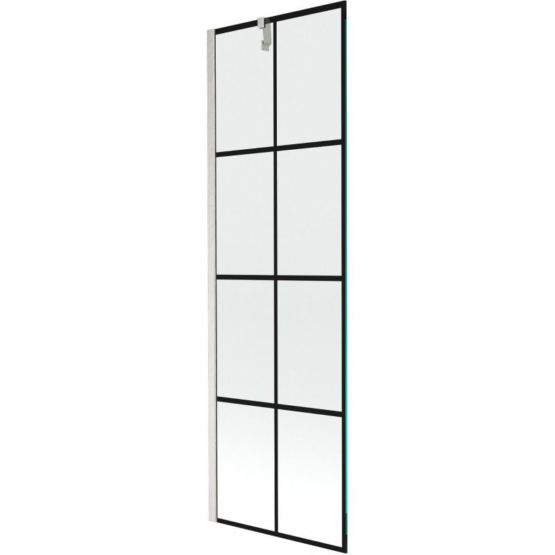 Parawan nawannowy Mexen Next czarny wzór 60x150 cm 1 szt.