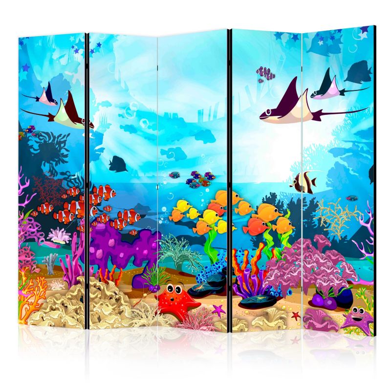 Parawan dwustronny Artgeist Dla dzieci 225x172 cm Dla dzieci 1 szt