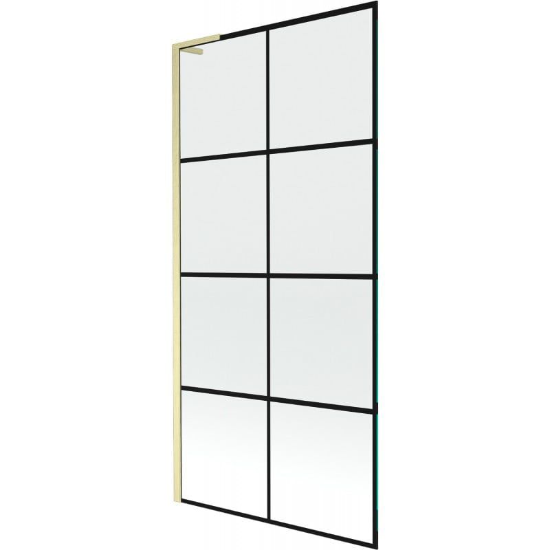 Parawan nawannowy Mexen Next L czarny wzór 90x150 cm 895-090-000-03-77-551 szt.