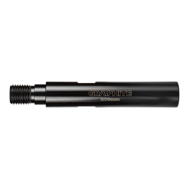 Przedłużka do otwornic diamentowych do wiertnicy GRAPHITE 200 mm wysoka jakość wykonania 1 szt.