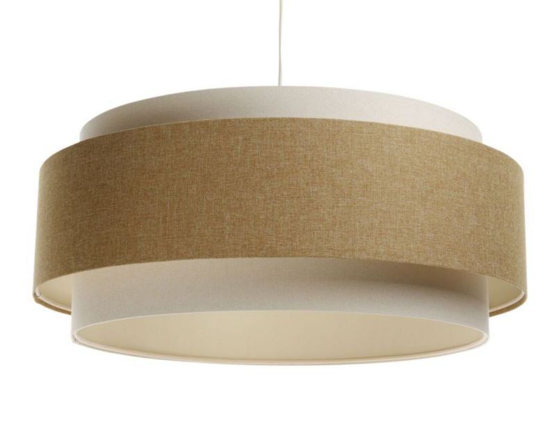 Lampa Bps Koncept wisząca ERUTAN DUDU kremowa/żółta 1 szt