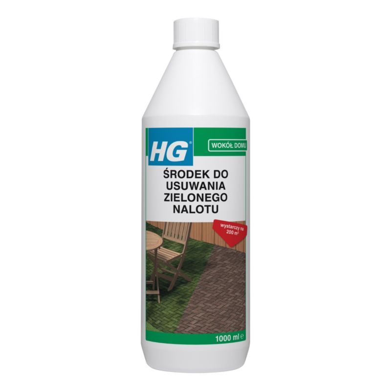 Środek HG do usuwania zielonego nalotu