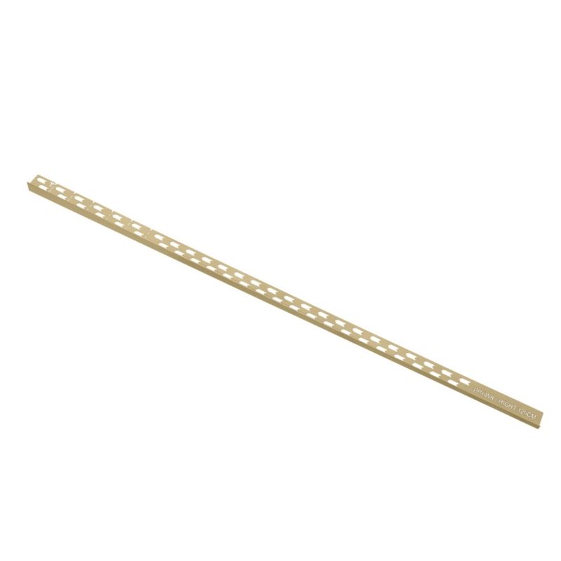 Listwa spadkowa Vogi prawa złota 120 cm stalowa 1 szt.
