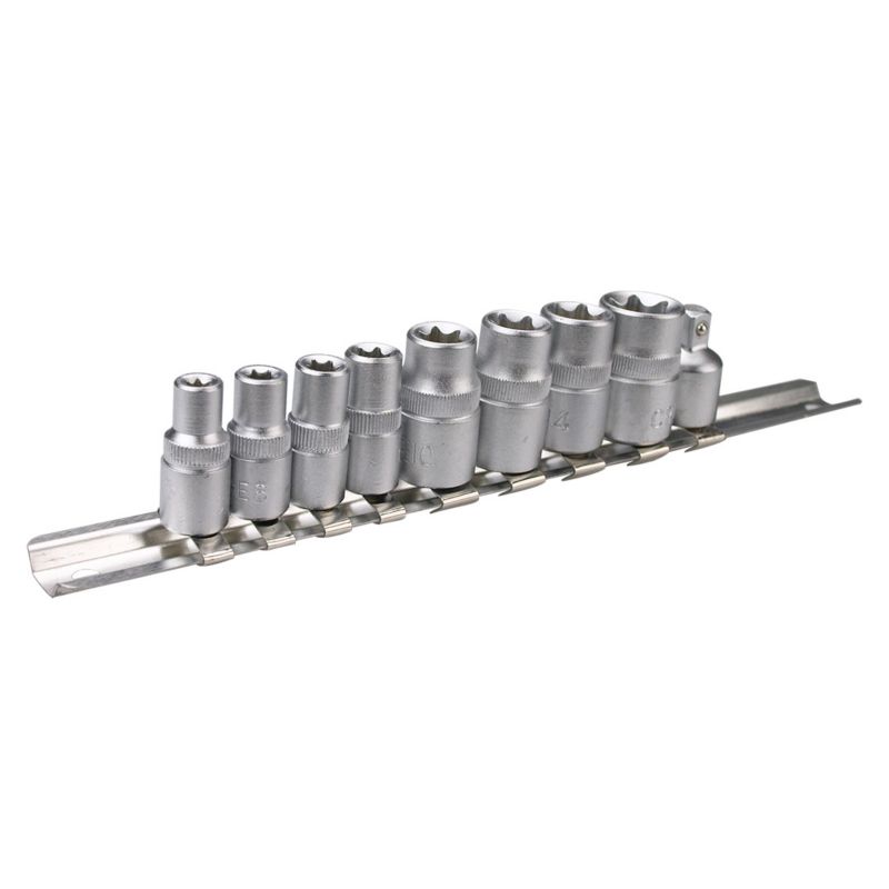 Nasadki Torx TOPEX redukcja 1 kpl.