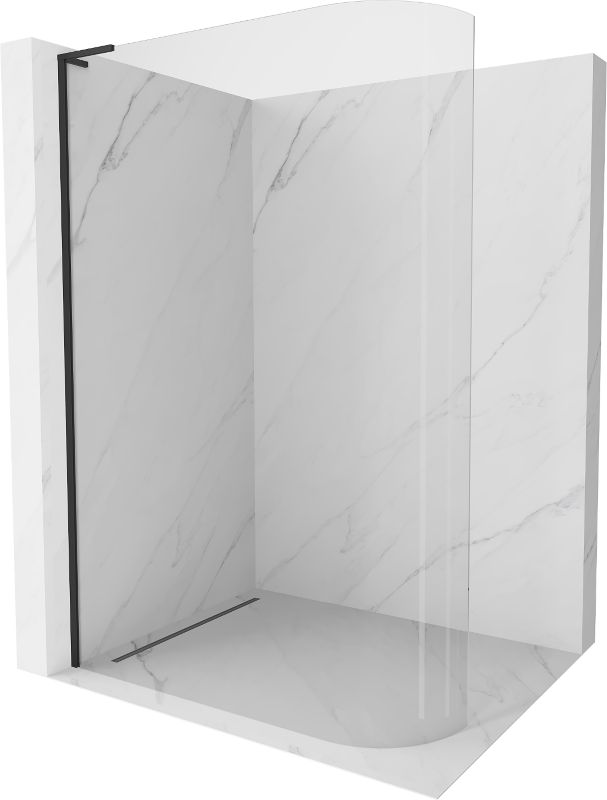 Ścianka prysznicowa Mexen Kioto L czarna 120x200 cm 800-120-103-70-06 1 szt.