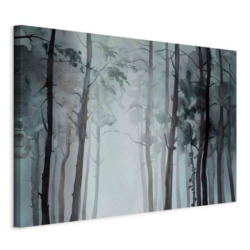 Obraz Artgeist Zamglony las 60 x 40 cm płótno włoskie 1 szt