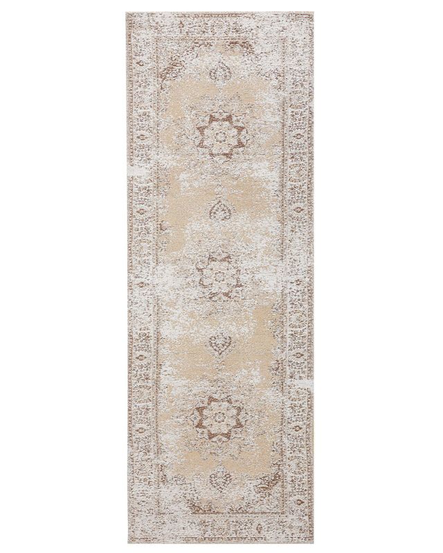 Dywan 60 x 180 cm beżowy Almus 1 szt.
