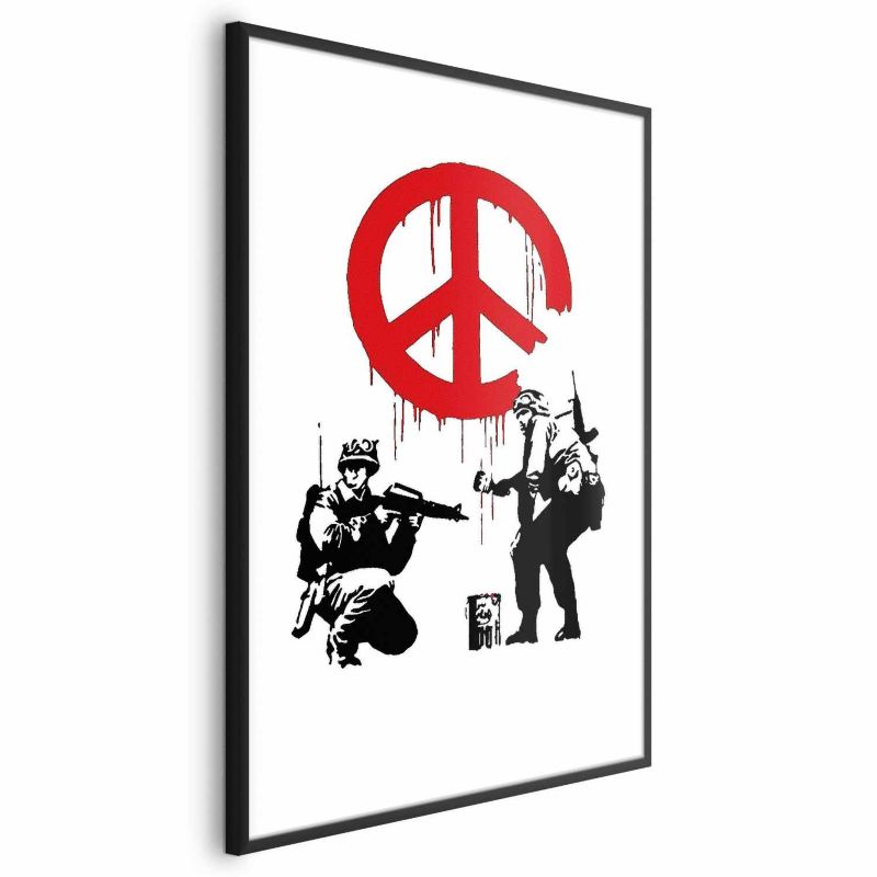 Plakat Artgeist Soldiers 60x90 cm z ramą czarną 1 szt