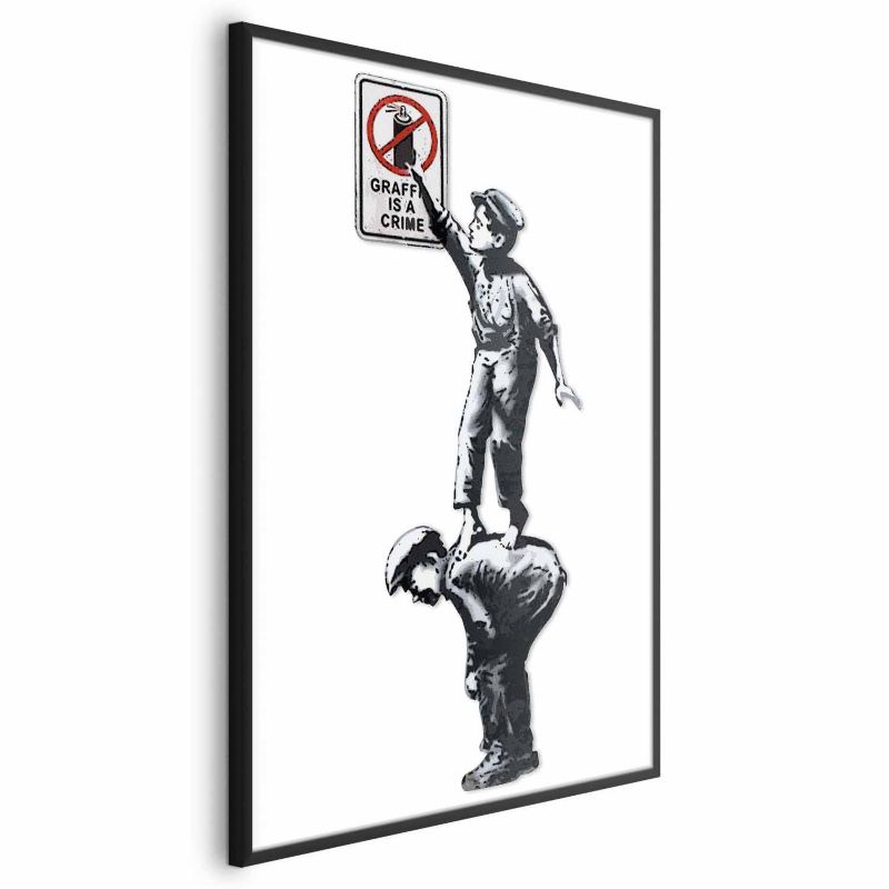 Plakat Artgeist Graffiti 40x60 cm z ramą czarną 1 szt
