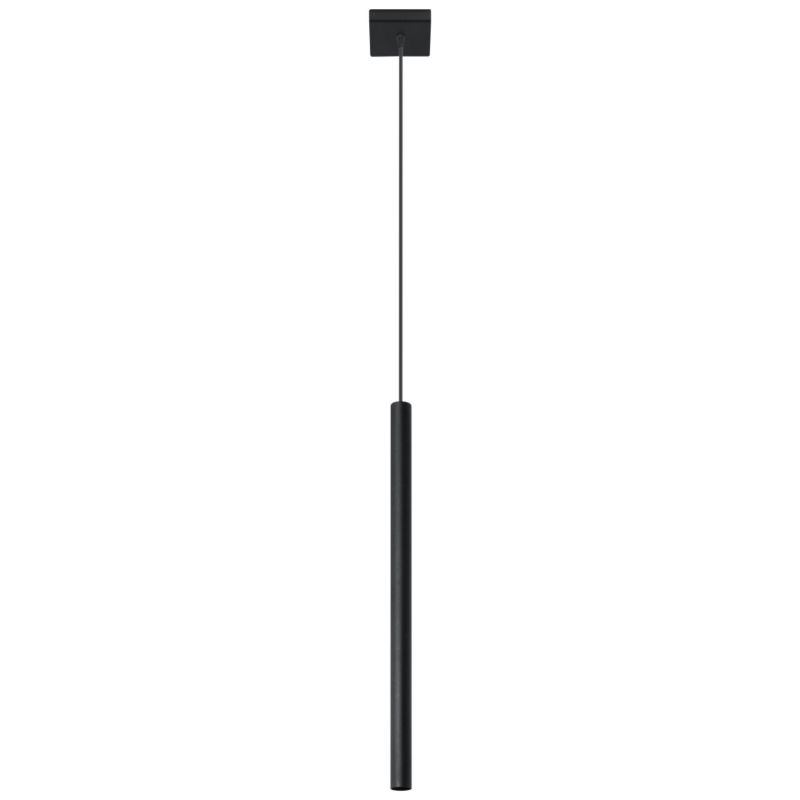 Lampa wisząca Sollux Lighting PASTELO 1 czarna 1 szt.