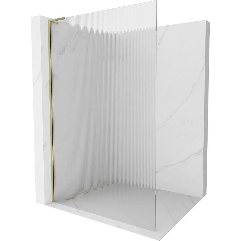 Ścianka prysznicowa Mexen Kioto L złota 110x200 cm 800-110-103-50-09 1 szt.