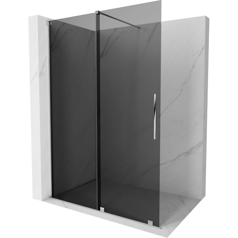 Ścianka prysznicowa rozsuwana Mexen Velar grafit 160x200 cm 871-160-000-43-01 871-160-000-43-01 1 szt.