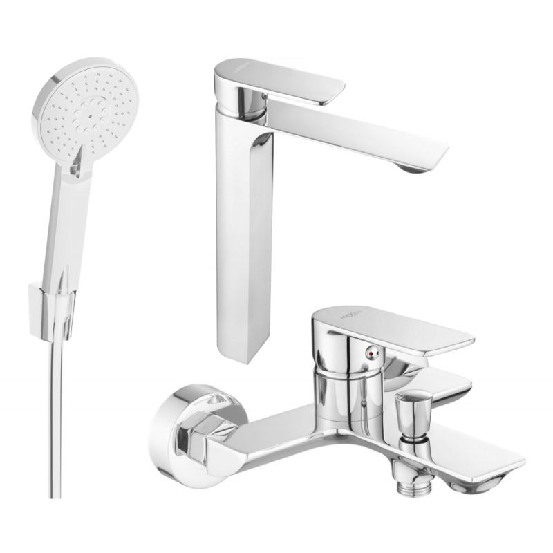 Zestaw wannowy Mexen Alexa chrom 71213R40-00 1 szt.