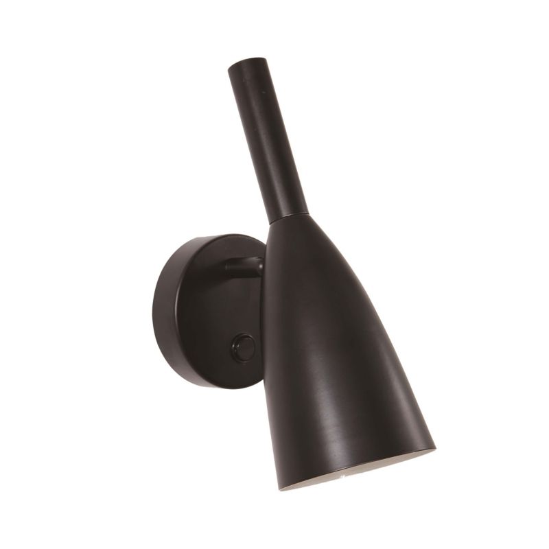 Kinkiet Light Prestige Solin czarny 1 x E14 1 szt.