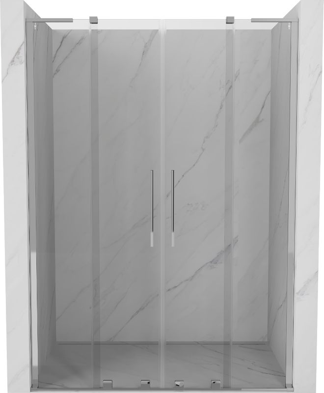 Drzwi prysznicowe przesuwne Mexen Velar L transparent 150x200 cm 1 szt.