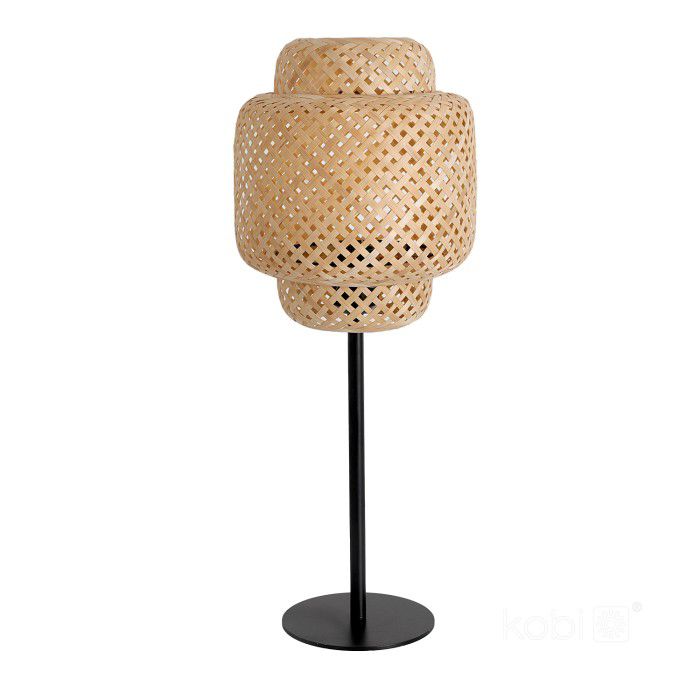Lampa stołowa Bonn E27 Kobi 22cm bambusowy 1szt.