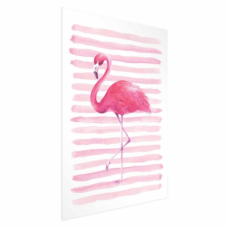 Plakat Artgeist Flaming i paski 21x30 cm bez ramy 1 szt