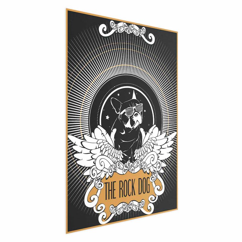 Plakat Artgeist The Rock Dog 21x30 cm bez ramy 1 szt