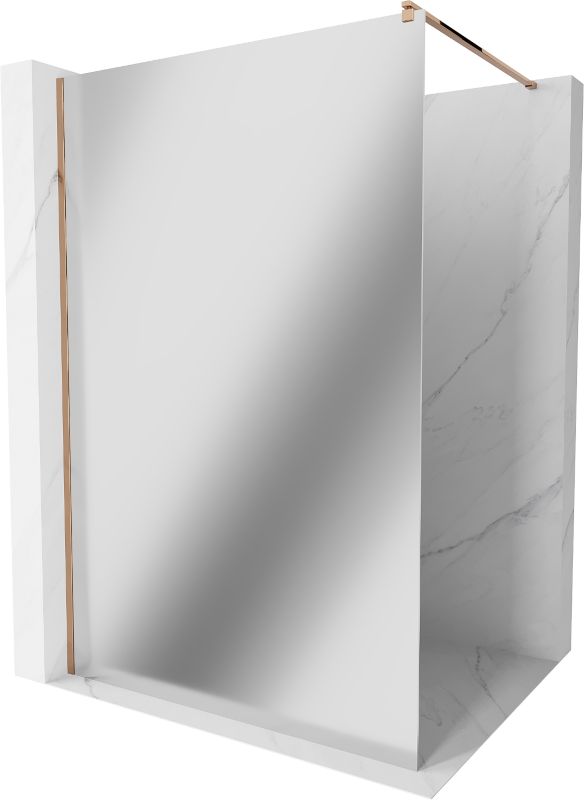 Ścianka prysznicowa Mexen Kioto różowe złoto 110x200 cm 800-110-101-60-50 1 szt.