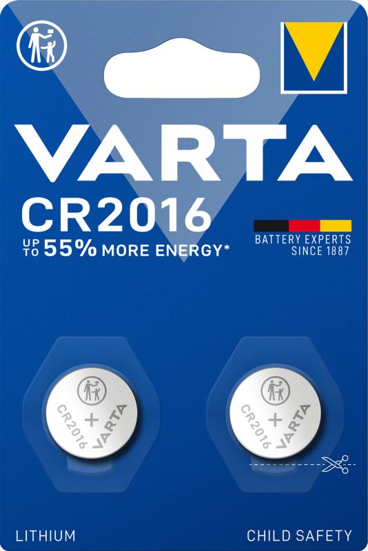 Baterie VARTA CR2016 2 szt.