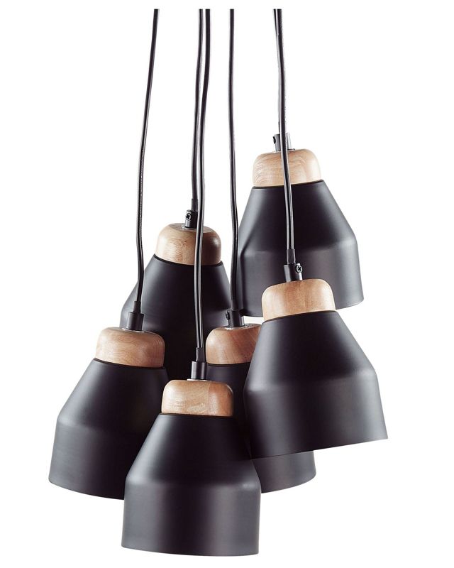Lampa wisząca Cestos Metal Czarny 1 szt.