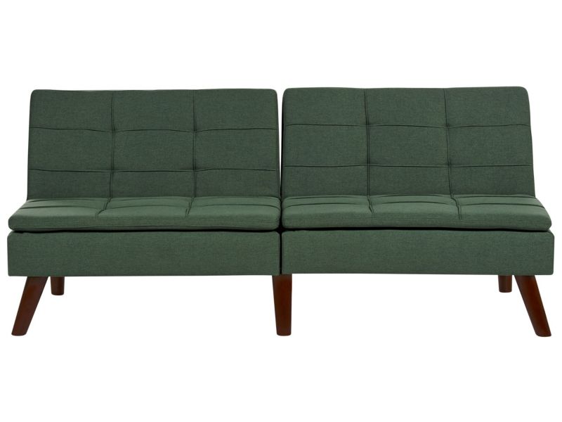 Sofa rozkładana Ronne Ciemnozielony 1 szt.