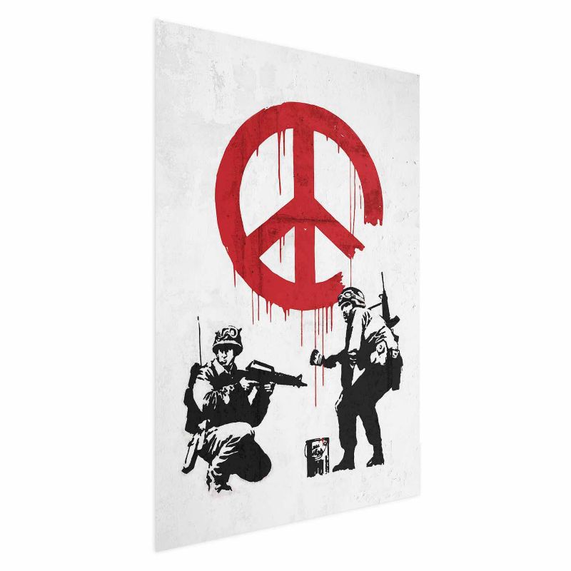Plakat Artgeist Wojna i pokój 21x30 cm bez ramy 1 szt