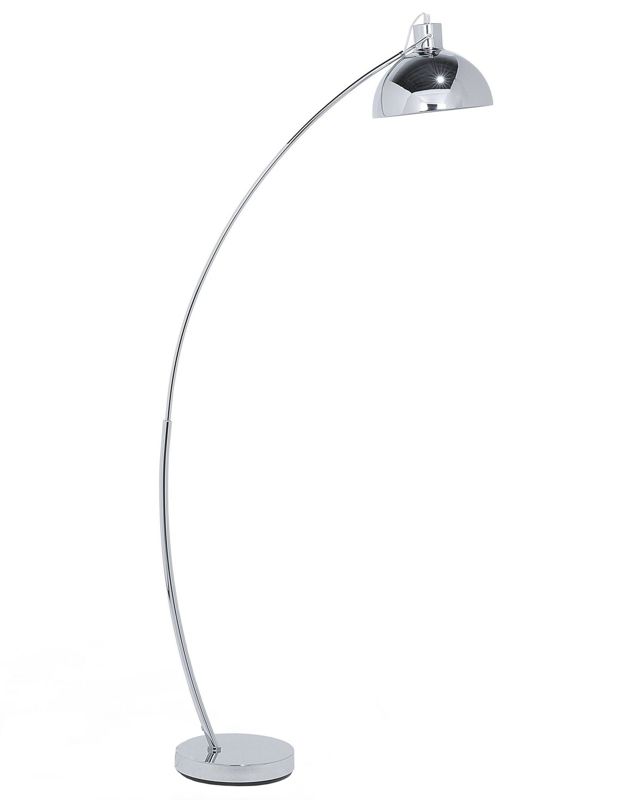 Lampa podłogowa Dintel Metal Srebrny 1 szt.
