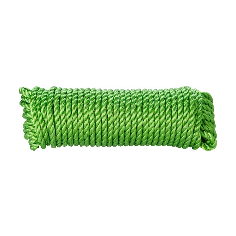 Lina skręcana polipropylenowa Diall 10 mm x 15 m zielona