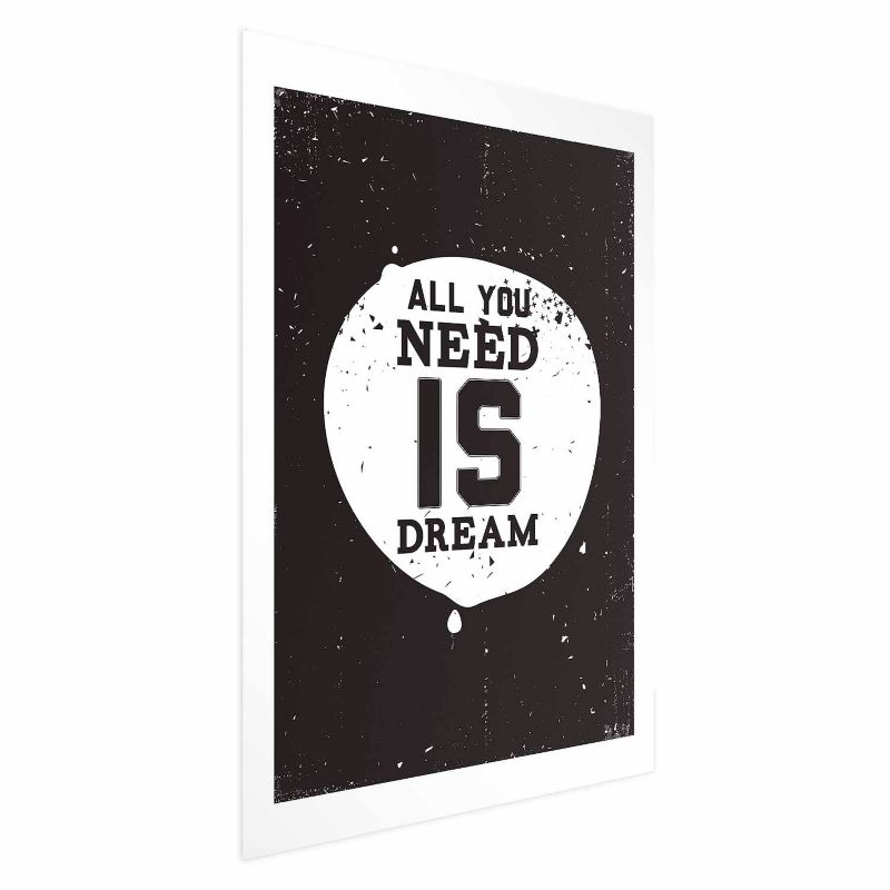 Plakat Artgeist All you need 21x30 cm bez ramy 1 szt