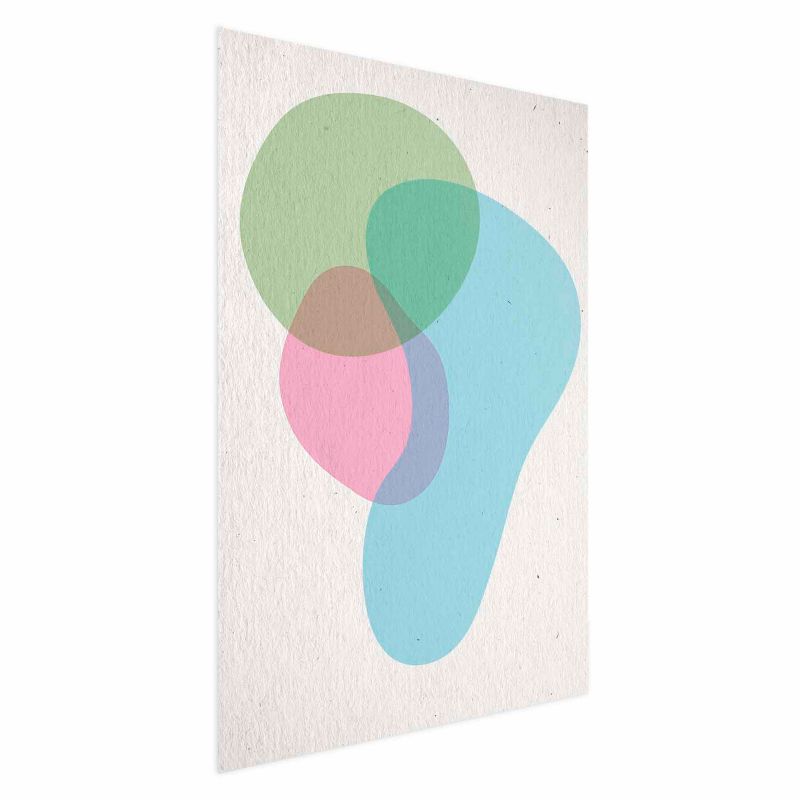 Plakat Artgeist Kolorowe plamy 21x30 cm bez ramy 1 szt