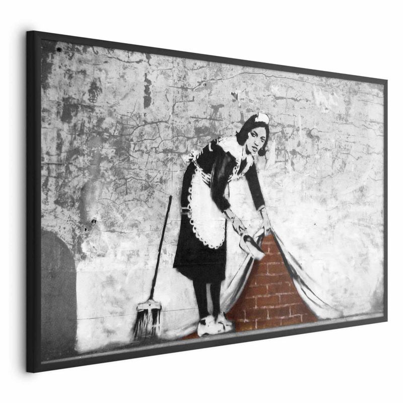 Plakat Artgeist Pokojówka 90x60 cm z ramą czarną 1 szt