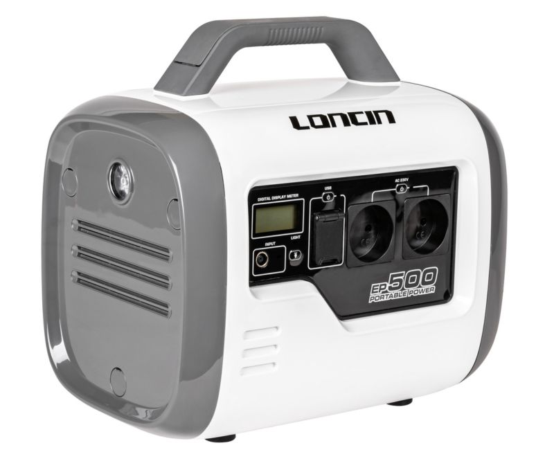 Stacja Zasilania Loncin Ep500 Bank Magazyn Energi Agregat Powerbank Stacja Zasilająca 560Wh Moc 500Va 1szt.