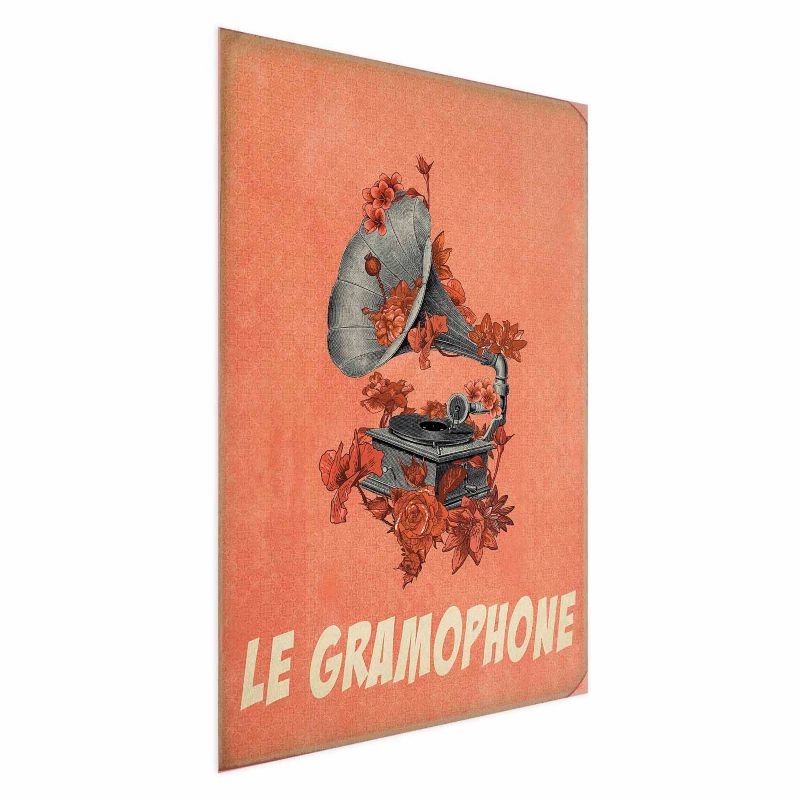 Plakat Artgeist Gramofon 60x90 cm bez ramy 1 szt