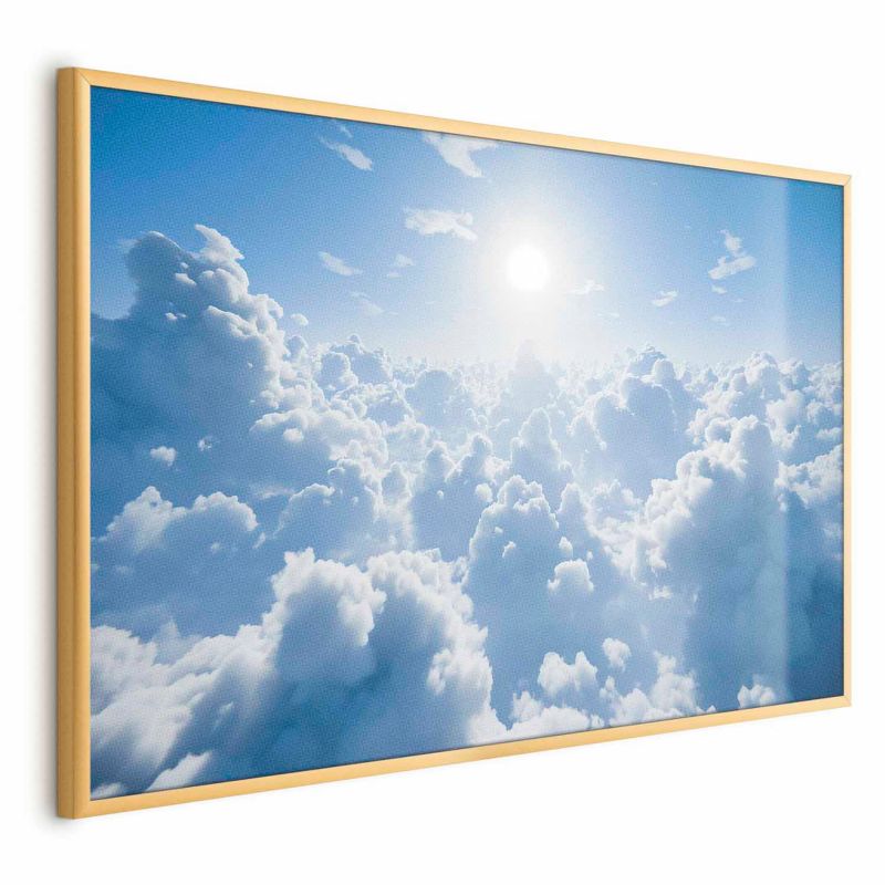 Plakat Artgeist Niebiański spokój 60x40 cm z ramą złotą 1 szt