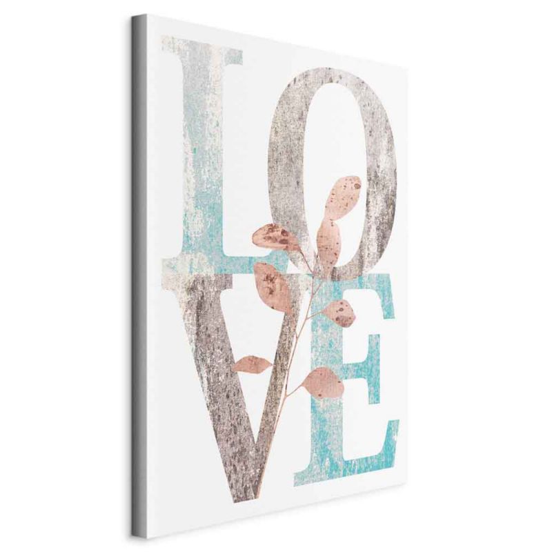 Obraz Artgeist Blooming letters 40 x 60 cm flizelina 1 szt