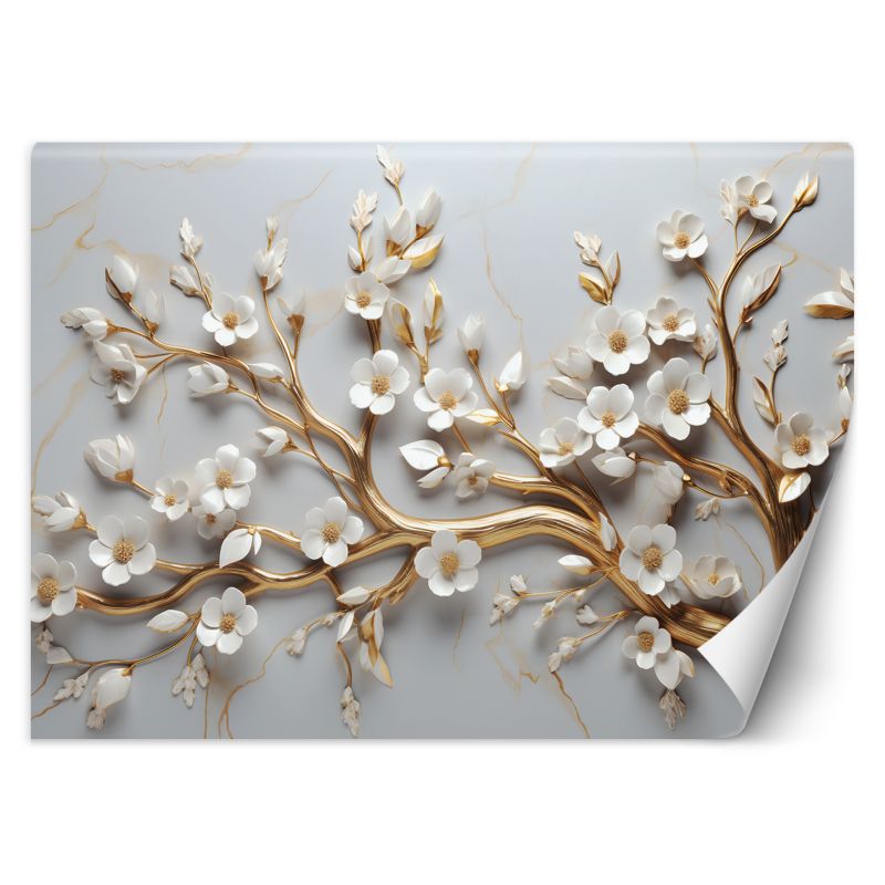 Fototapeta Feeby Kwiat magnolii glamour 200x140 1 szt