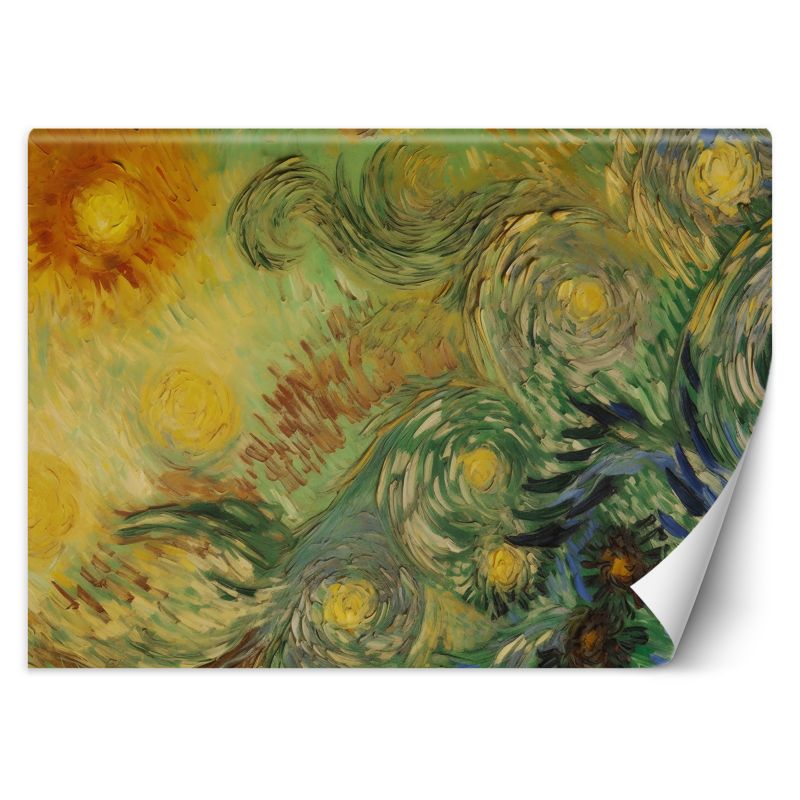 Fototapeta Feeby Słoneczniki abstrakcja - V. van Gogh 300x210 1 szt