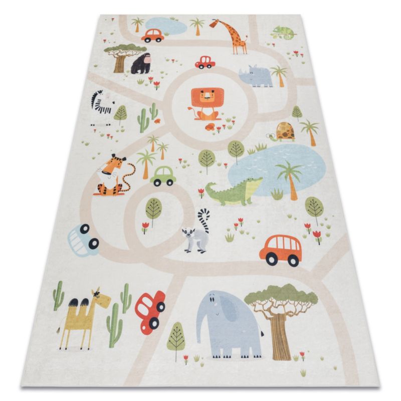 Dywan dla dzieci Bambino RugsX 80x150 cm beż I033 1 szt.