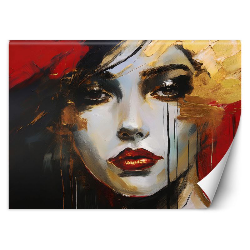 Fototapeta Feeby Kobieta Twarz Abstrakcja 150x105 1 szt