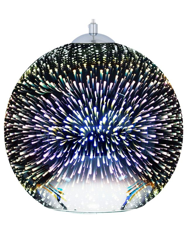 Lampa wisząca Sessera Szkło Srebrny 1 szt.