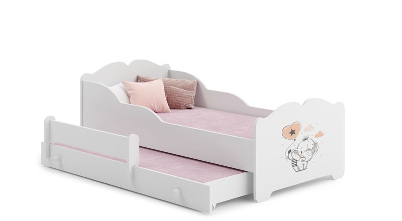 Łożko podwójne Kobi ANNA 160x80 Słonik 1 szt.