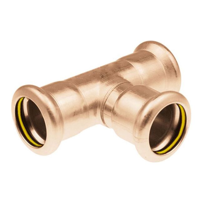 Trójnik miedziany KAN-therm Press Gaz 22 mm
