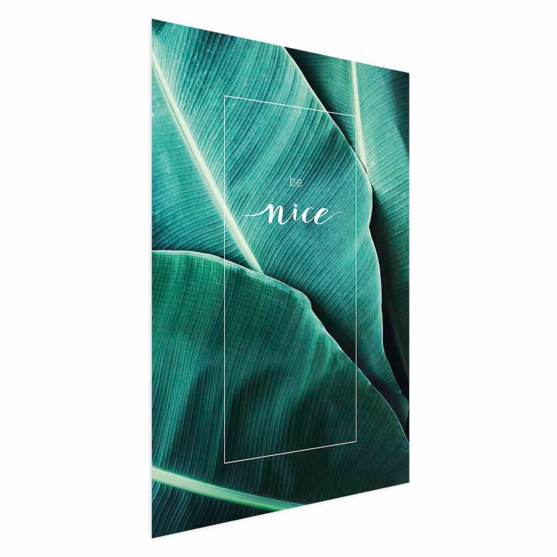 Plakat Artgeist Be nice 21x30 cm bez ramy 1 szt