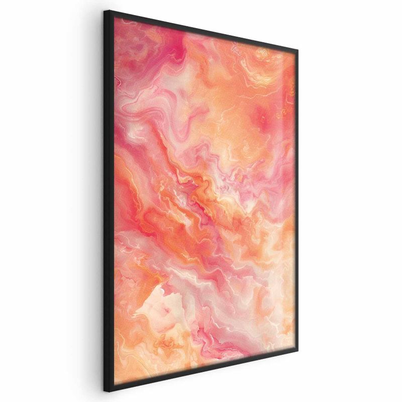 Plakat Artgeist Płomienne Barwy 40x60 cm z ramą czarną 1 szt