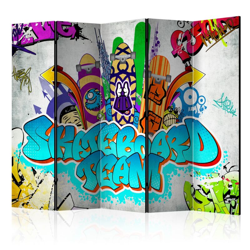 Parawan jednostronny Artgeist Street art 225x172 cm Street art 1 szt