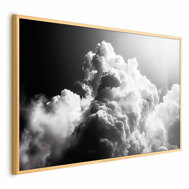 Plakat Artgeist Chmury marzeń 60x40 cm z ramą złotą 1 szt
